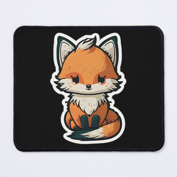 Item preview, kawaii fox designed and sold by CrudeBow.