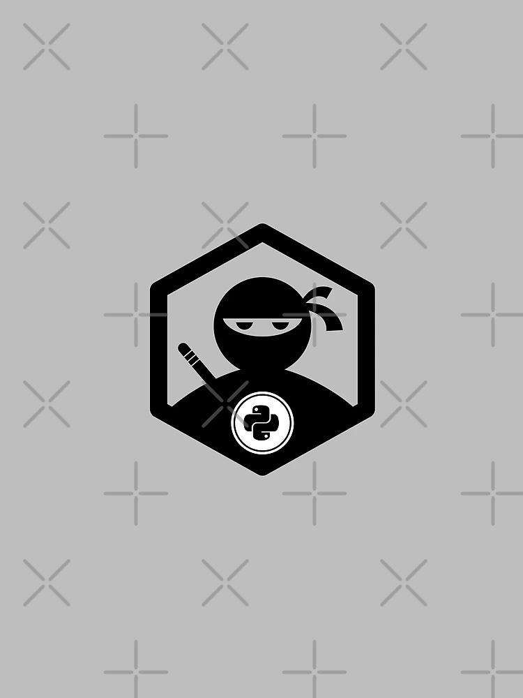 Thumbnail 3 of 3, Scarf, Python ninja programmer expert  designed and sold by codepuns.
