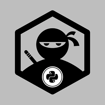 Artwork thumbnail, Python ninja programmer expert  by codepuns