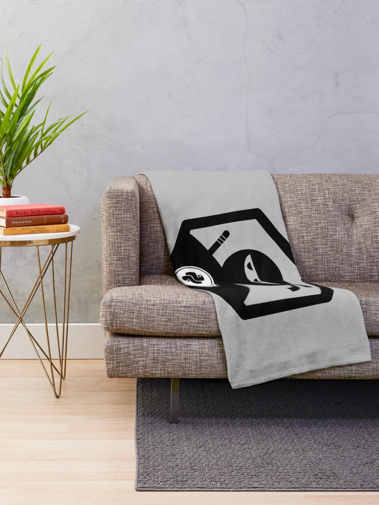 Thumbnail 2 of 6, Throw Blanket, Python ninja programmer expert designed and sold by codepuns.