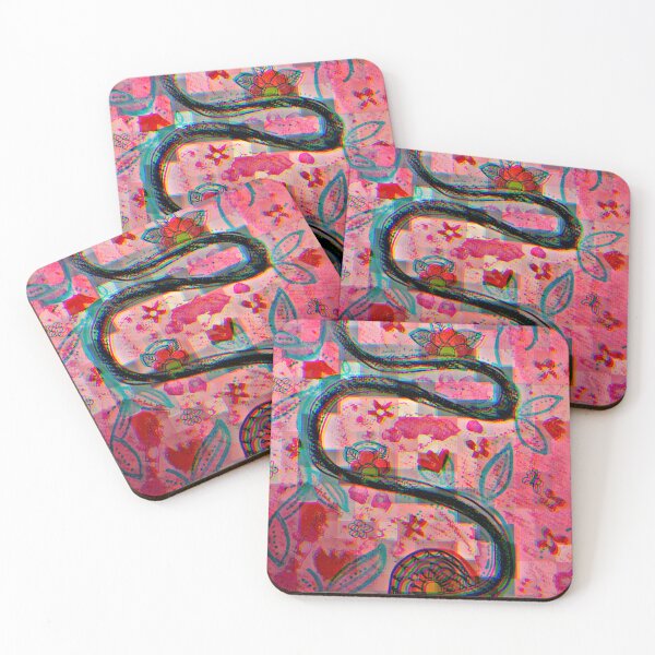 Item preview, Absolutely Spring in the Pink painting designed and sold by bipolarvirgoart.
