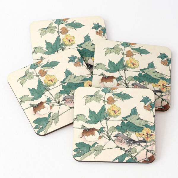 Item preview, Japanese Bird Sitting on a Branch designed and sold by notsweettea.