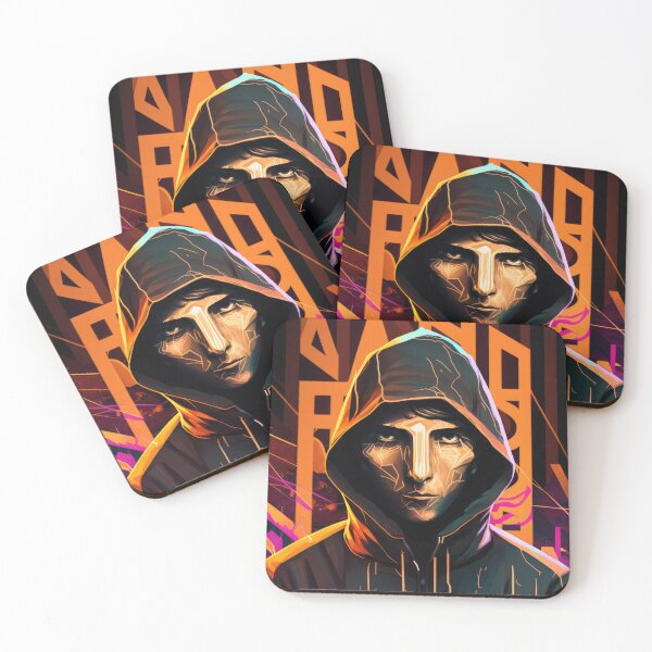 Item preview, Hooded man abstract art designed and sold by fr4nk87.