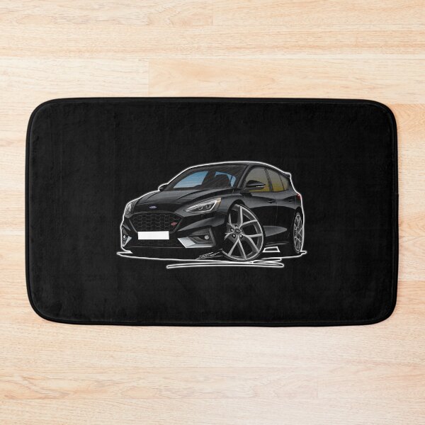 Item preview, Ford Focus (Mk4) ST Black - Caricature Car Art designed and sold by Yeomans Cartoons.