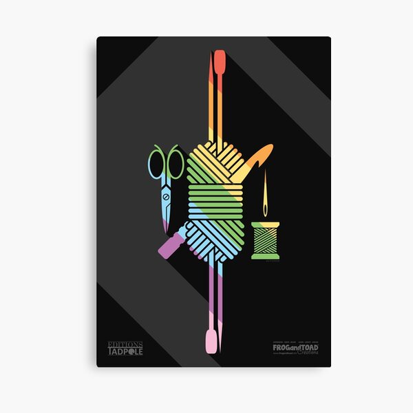 Needle craft Art Crochet Knitting Sewing Canvas Print