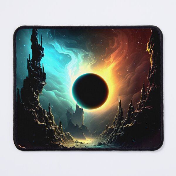 Item preview, Fantasy Landscape Art, Consuming a Nebula designed and sold by Fantasy Masterpiece.