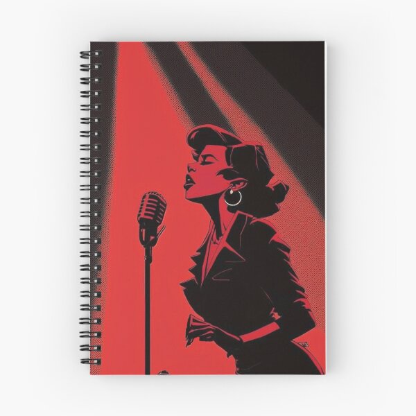 Item preview, Noir Nightclub singer girl designed and sold by RESToRAPTOR.