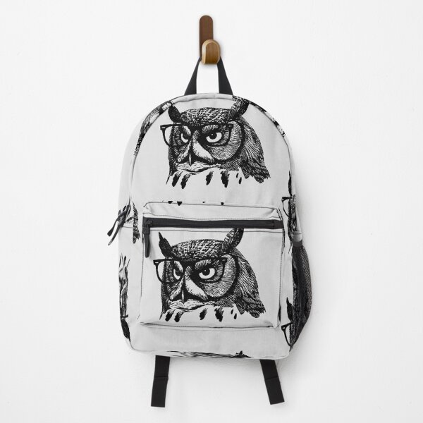 Item preview, Hipster Owl - Animal with Glasses designed and sold by KGoPrintables.
