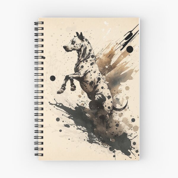 Item preview, Excited Dalmatian Dog Ink Art designed and sold by rayj100.