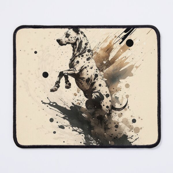 Item preview, Excited Dalmatian Dog Ink Art designed and sold by rayj100.