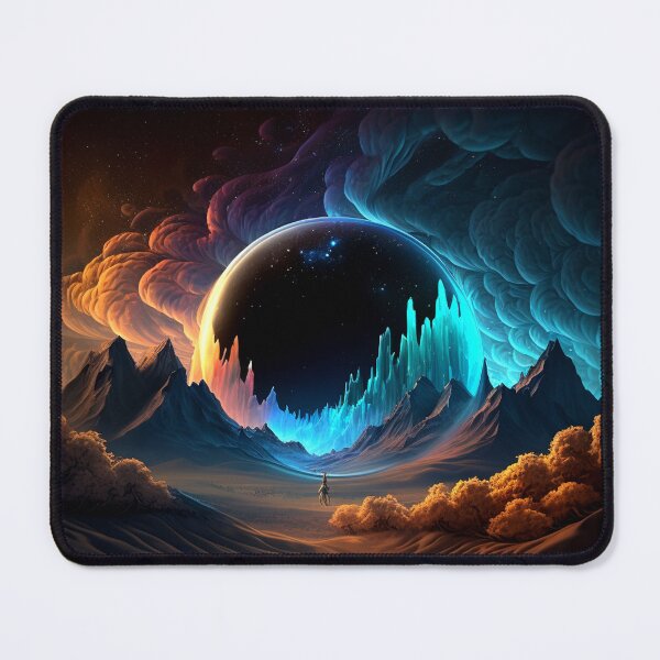 Item preview, Dark Fantasy Landscape, Journey to the Sphere designed and sold by Fantasy Masterpiece.