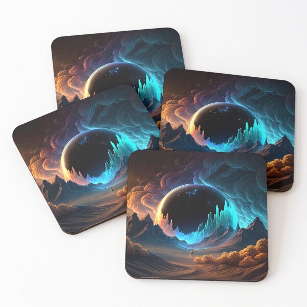 Item preview, Dark Fantasy Landscape, Journey to the Sphere designed and sold by Fantasy Masterpiece.
