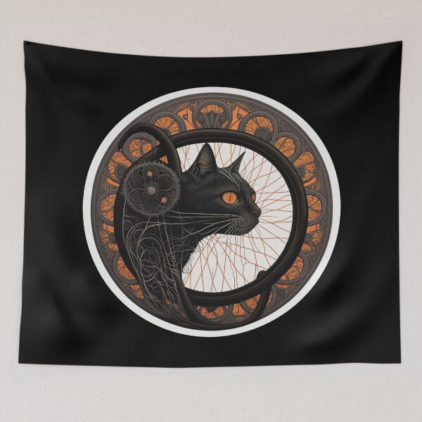 Item preview, Cat Noir #468 | Black Cat designed and sold by Black-Cats.