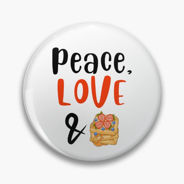 Item preview, Peace Love and Pancakes, Willow Days designed and sold by avit1.