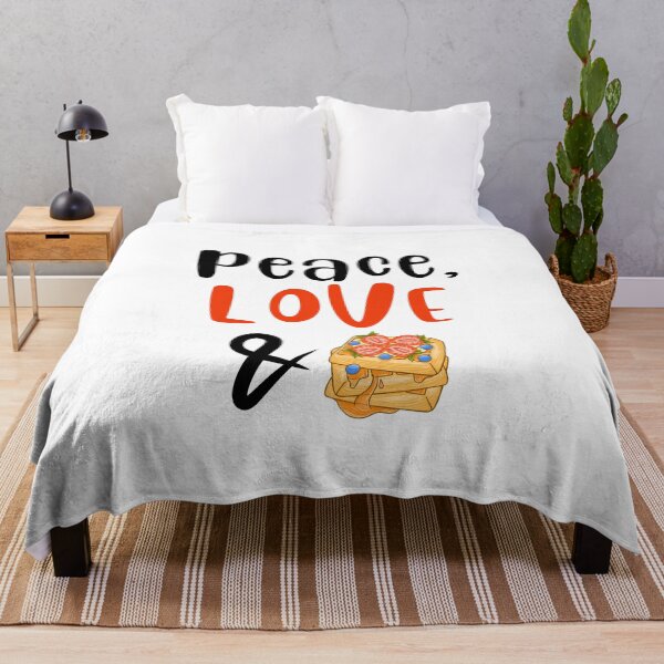 Item preview, Peace Love and Pancakes, Willow Days designed and sold by avit1.