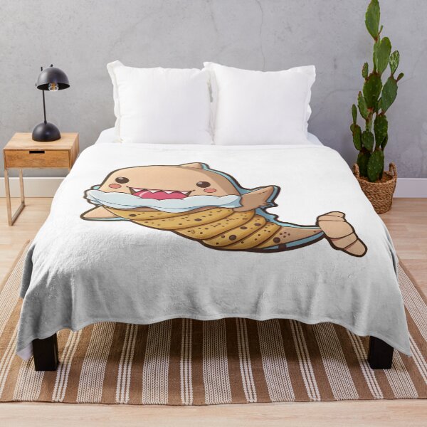 Item preview, Croissant Shark Kawaii Shark designed and sold by PronteraDesign.