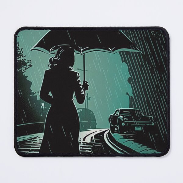 Item preview, Noir Woman in the rain designed and sold by RESToRAPTOR.