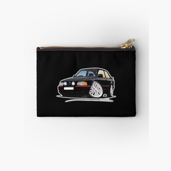 Item preview, Ford Escort XR3i (90 Spec) Black - Caricature Car Art designed and sold by Yeomans Cartoons.