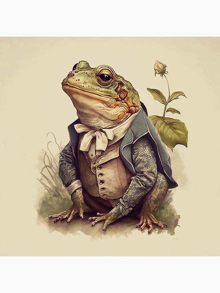 dressed frog