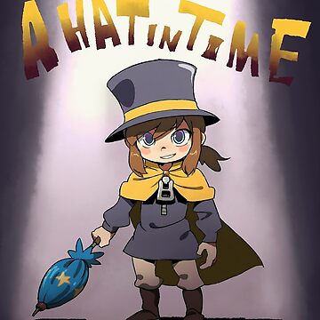 a hat in time video game art Art Print for Sale by mallaksobek