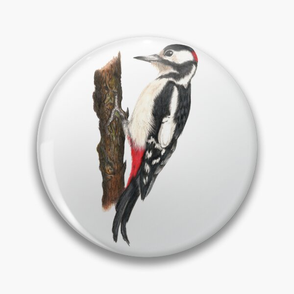 Item preview, Greater Spotted Woodpecker designed and sold by NewForestCrafts.