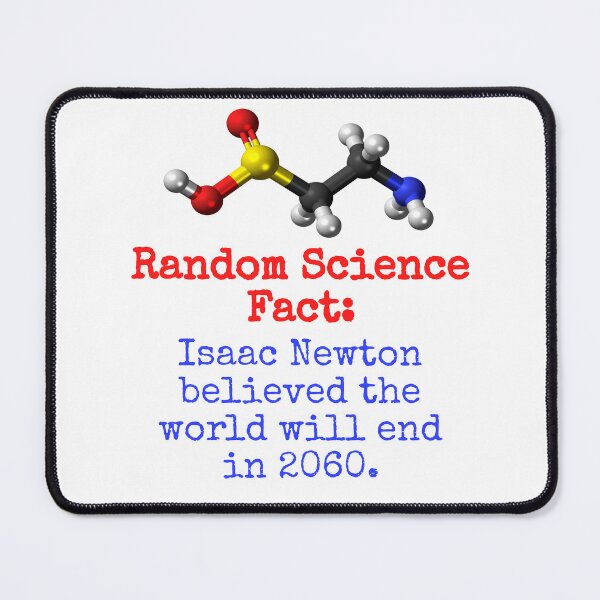 Item preview, Isaac Newton Believed The World - Science Fact designed and sold by CrankyOldDude.