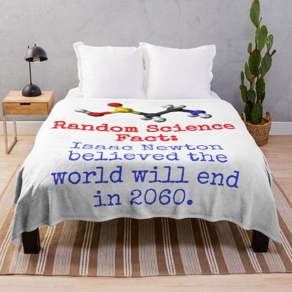 Item preview, Isaac Newton Believed The World - Science Fact designed and sold by CrankyOldDude.