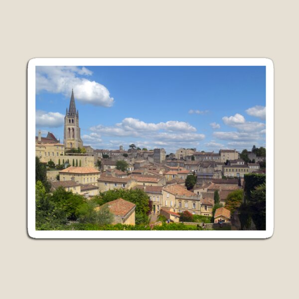 Item preview, St Emilion, Bordeaux. Medieval French Tourist Village Wine Center designed and sold by JonDelorme.