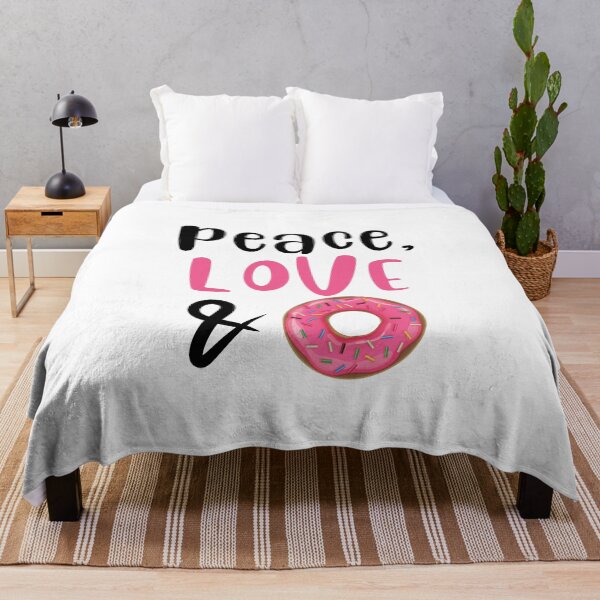 Item preview, Peace Love and Doughnuts, Willow Days designed and sold by avit1.