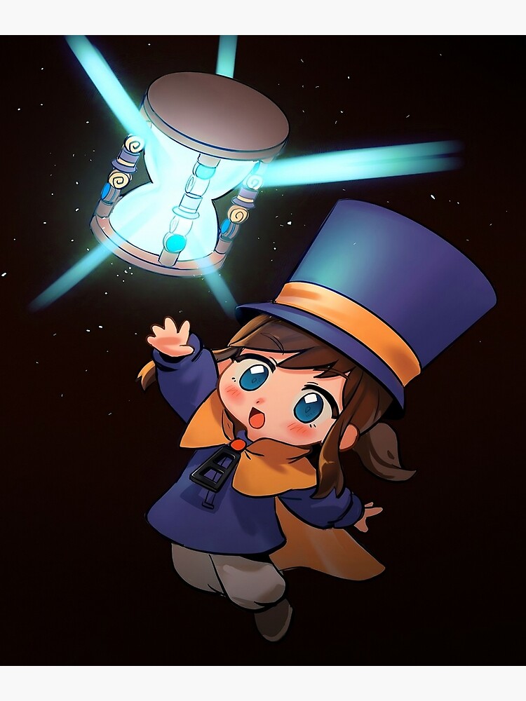 a hat in time video game art Art Print for Sale by mallaksobek