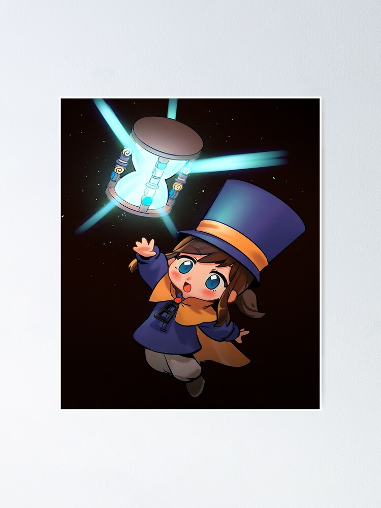 a hat in time Poster for Sale by mallaksobek