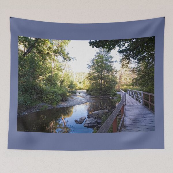 Item preview, Bridgewalk Over the River (panorama) designed and sold by MasterJames.