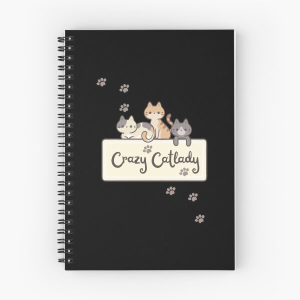 Item preview, Crazy Catlady designed and sold by MoonMothPrintco.