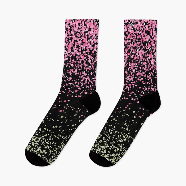 Item preview, Pink lime green glitter pattern designed and sold by TheRightHonMP.