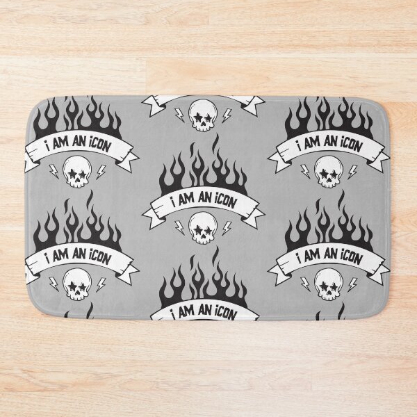 Item preview, I AM an Icon - Hipster Skull Design Flambe' designed and sold by SALENTOmadness.