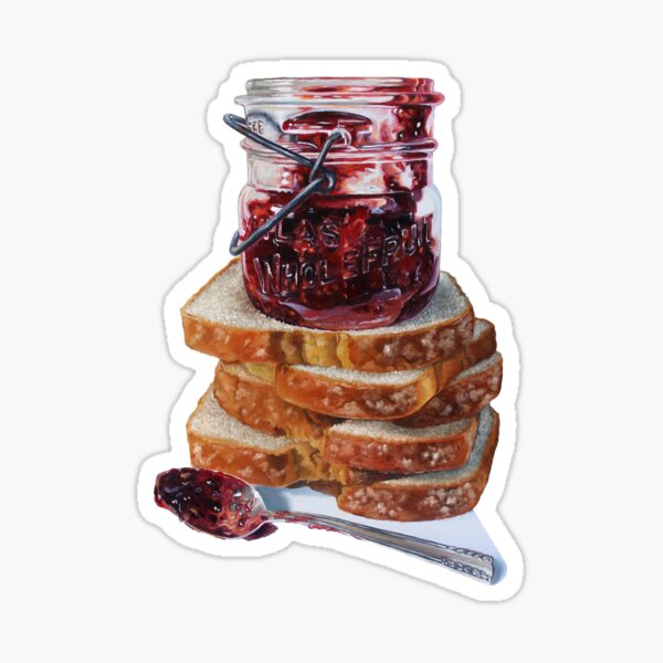Jammin' Bread Sticker