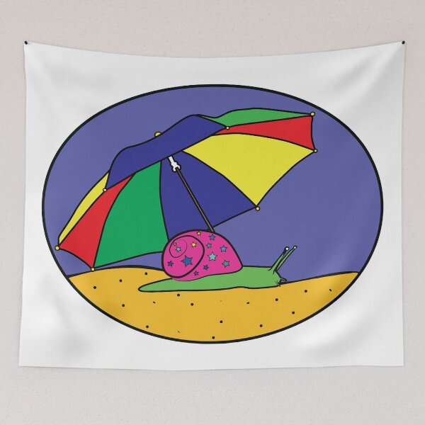 Item preview, Snail at the beach designed and sold by Frozen33.