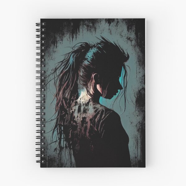 Item preview, Grunge Woman in "Low Key" Style designed and sold by Piotrek0001.
