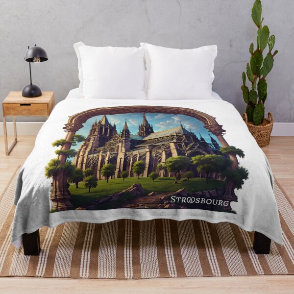 Item preview, Fantasy Cathedral in Strasbourg, France.  designed and sold by Agnes de Bezenac.