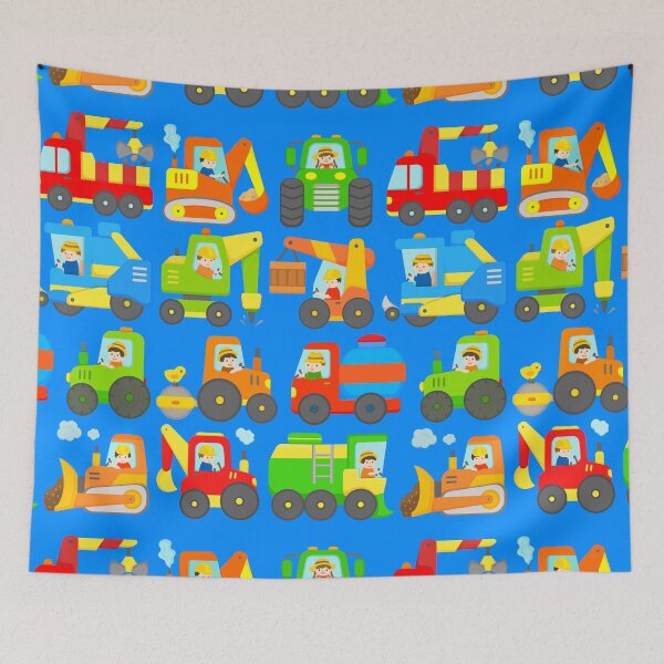 Item preview, Tractor Excavator Farm Construction Vehicles designed and sold by samshirts.