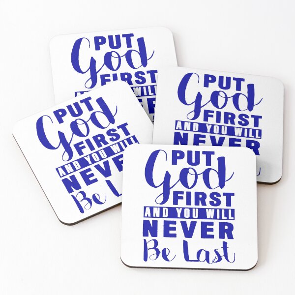 Item preview, Put God First And You Will Never Be Last designed and sold by plushism.