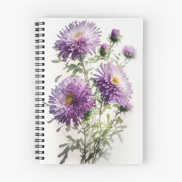 Item preview, Aster Flowers  designed and sold by Vanover Designs.