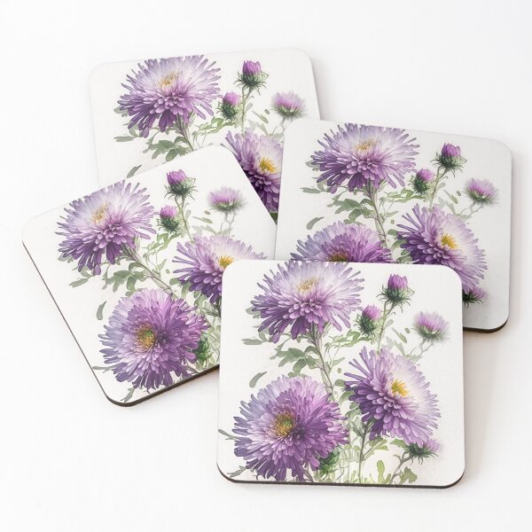 Item preview, Aster Flowers  designed and sold by Vanover Designs.
