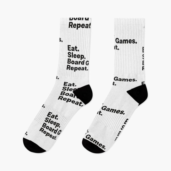 Item preview, Eat Sleep Board Games Repeat designed and sold by teesaurus.