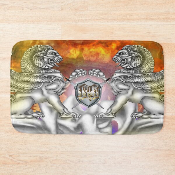Item preview, winged lions in fantasy world designed and sold by brunosantos-art.