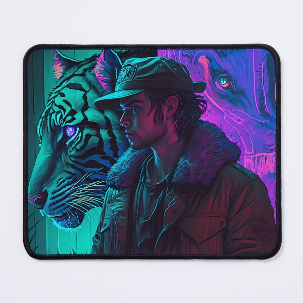 Item preview, The Alpha Connection: A Man and His Wolf in the Electric Jungle designed and sold by AOK-DESIGN.