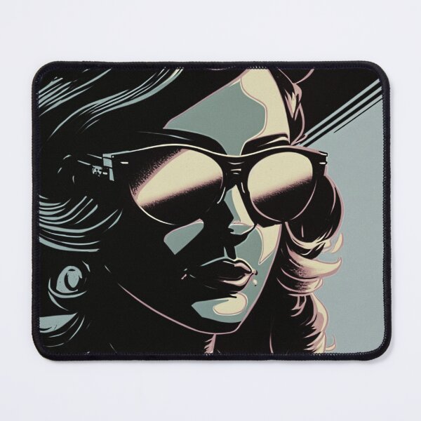 Item preview, Noir Woman portrait designed and sold by RESToRAPTOR.