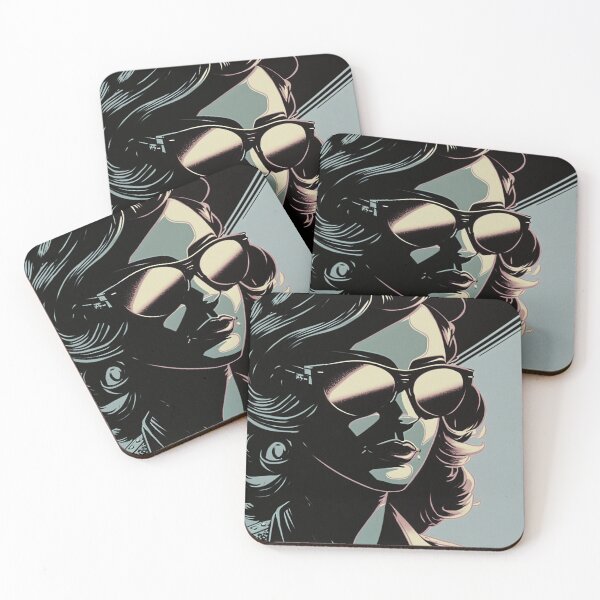 Item preview, Noir Woman portrait designed and sold by RESToRAPTOR.