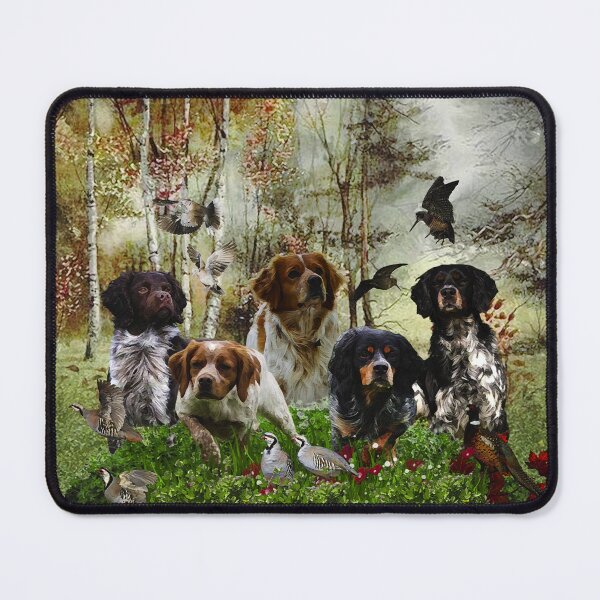 Artikelvorschau, Brittany Spaniels, Vogeljagd entworfen und verkauft von TammyHunterArt.