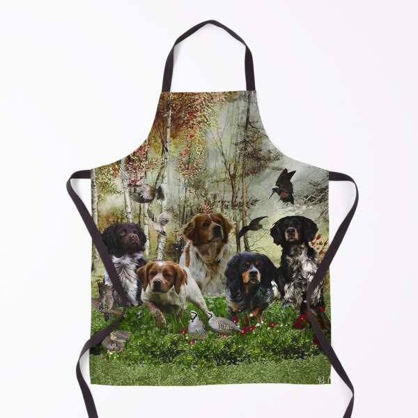 Item preview,  Brittany Spaniels,   Bird Hunting designed and sold by TammyHunterArt.